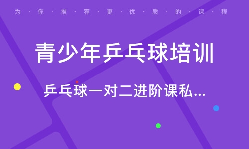 北京青少年乒乓球培训班